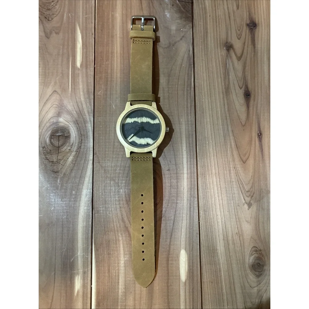 Wood Watch Unisex Wooden Watch -Needs Battery